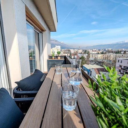 Studio Vue Montagne Grenoble Bagian luar foto