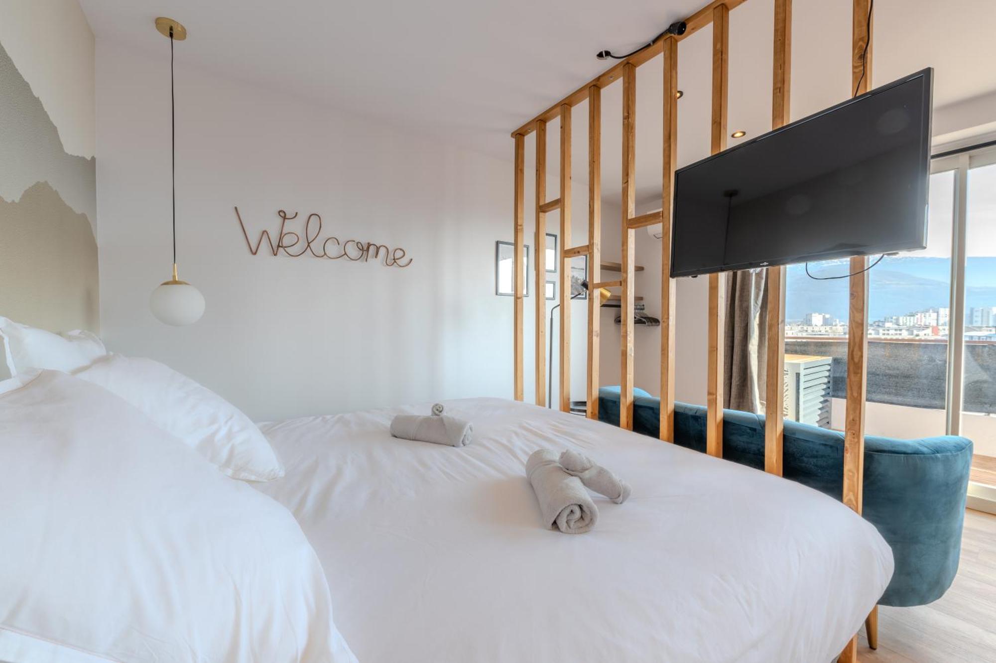 Studio Vue Montagne Grenoble Bagian luar foto